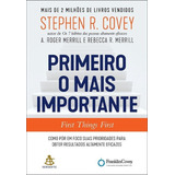 Livro Primeiro O Mais Importante