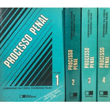 Livro Processo Penal 4 Volumes Fernando Da Costa Tourinho Filho 1990 