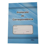 Livro Protocolo De Correspondência 100 Folhas