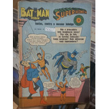 Livro Quadrinho - Batman E Robin E Super-homem - Invictus N°21 - Ebal [1968]