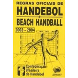 Livro Regras Oficiais De Handebol E Beach Handeboll 2000 2001 2000 