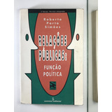 Livro Relações Públicas Função Politica Roberto Porto Simões B6