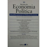 Livro Revista De Economia Política Vol 20 N 4 80 Celso Furtado Gustavo Guzmán E Outros 2000 