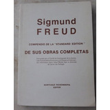 Livro Sigmund Freud Compedndio De La Standard Edition De Sus Obras Completas - S/a [1976]