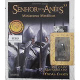 Livro Soldado Em Gondoriano Em Minas Tirith - O Senhor Dos Anéis Em Miniaturas Metálicas Nº 53 - Eaglemoss Collections [2015]