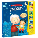 Livro Sonoro Pinóquio Infantil Capa Dura
