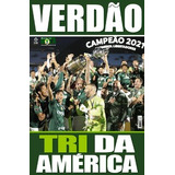 Livro Superpôster Palmeiras - Tri-campeão Da América 2021