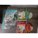 Livro Tinker Bell Monstro Da Terra Do Nunca+brinde 2dvd (tesouro Perdido) S41