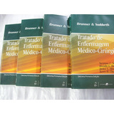 Livro Tratado De Enfermagem Medico cirurgica 4 Volumes Brunner Suddarth 2009