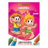 Livro Turma Da Mônica Lendas Brasileiras Para Colorir Cu