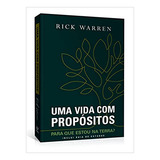 Livro Uma Vida Com Propósitos com Guia De Estudos 