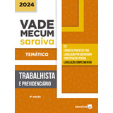 Livro Vade Mecum Trabalhista Temático 8 Edição 2024