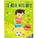 Livro Vista me Estrelas Do Esporte Colorir Colar Adesivos De Todolivro Editorial Todolivro Distribuidora Ltda Tapa Mole En Português