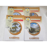 Livros 1 2 3 E 4 Geografia Coleção Objetivo Vestibular