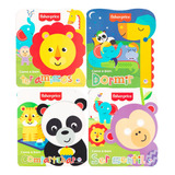 Livros Cartonados Para Bebês Fisher price Série Como É Bom