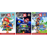 Livros Coleção De Detonados - Super Mario 64 Galaxy Sunshine