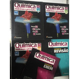 Livros Didáticos Quimica Moderna Parte 1 2 E 3 E Cadernos De Revisão E Enem