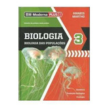 Livros Em Box Didáticos Moderna Plus Biologia Das Populações 3 De Amabis; Martho Pela Moderna