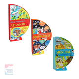 Livros Eva Formato Globo Atlas Da História Mundial Espaço E Tempo Kit Com 3 Livros Happy Books