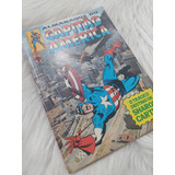 Livros Gibi Almanaque Do Capitão America Vol 52 Com Folhas Do Dicionario Marvel