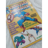 Livros Gibi Almanaque Do Capitão America Vol 53 Com Folhas Do Dicionario Marvel
