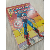 Livros Gibi Almanaque Do Capitão America Volume 66 Com Folhas Do Dicionario Marvel