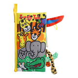 Livros Infantis Touch And Feel Crinkle Book Montessori Toy 0