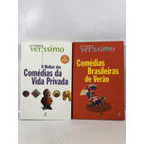 Livros O Melhor Das Comédias Da Vida Privada E Comédias Brasileiras De Verão Luis Fernando Verissimo Editora Objetiva 2009 13 R729