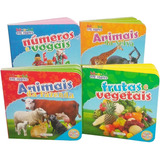 Livros Para Bebê Inglês E Português Coleção Bê a bá 4 Vols 