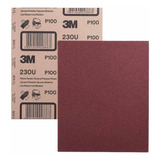 Lixa 230u Massa Madeira P100 225x275 Pct 10 Folha 3m