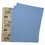 Lixa Blue 3m C 50 Folhas 338u Grão 80 Á 800 Opções De Grãos Quantidade De Cascalhos 180