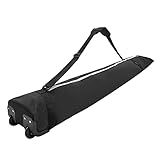 LIXADA Bolsa De Snowboard Com Rodas Dobrável À Prova D Água Portátil 75 6 X 12 6 X 5 1 Estojo De Snowboard Com Rodas E Alça De Ombro Ajustável Bolsa De Armazenamento De Equipamento De Esqui Para V