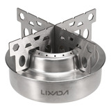 Lixada Mini Fogão A Álcool De Aço Inoxidável De Acampamento