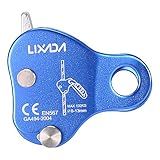 Lixada Rock Escalada Ascender Ultraleve Proteção De Queda Proteção De Cano Aderência Autotravamento 8 13 Mm Grampo De Corda Para Escalada E Resgate Ao Ar Livre