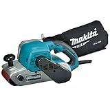 Lixadeira De Cinta 940 Watts Para Lixa De 100 X 610 Mm Com Coletor De Pó M9400B Makita 220V 