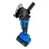 Lixadeira Esmerilhadeira Angular 48v 25 Peças 2 Baterias Azul 50 60 Hz Bivolt Alta Potencia Exbom Mql ea3100