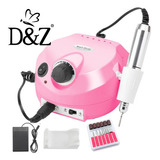 Lixadeira Lixa Porquinho Bivolt Nail Drill D z Manicure Unha Cor Rosa 110v 220v bivolt 