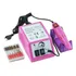 Lixadeira Motor Unha Elétrica Profissional Mercedes Rosa 110v/220v (bivolt)