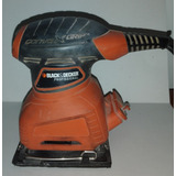 Lixadeira Orbital Black Decker Qs800 Laranja 60hz 180w 127v