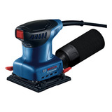 Lixadeira Orbital Bosch Gss 140 a Com Coletor De Pó 220w Cor Azul 110v