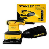 Lixadeira Orbital Oscilante 1 4 Ss24 240w Stanley Amarela Cor Amarelo Frequência 60hz 110v
