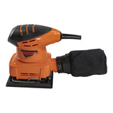 Lixadeira Orbital Profissional Coletor Pó 60hz 180w Pró Euro Cor Laranja Frequência 50 60hz 220v