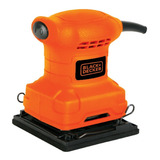 Lixadeira Profissional Orbital Black+decker Bs200 Laranja 60hz 200w 127v