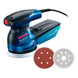 Lixadeira Roto Orbital Professional Gex 125 1 Ae 250w 127v Com Coletor De Pó E Disco De Lixa 125 Mm Bosch