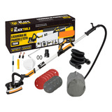 Lixadeira Teto E Parede Telescópica Profissional Com Led E Saco Coletor The Black Tools Btl750 750w 127v