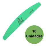 Lixas Para Unhas Kit 10 Un Boomerang D&z 180/240 Luxury