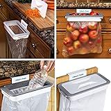 Lixeira Acoplável Com Tampa P Portas E Gavetas Suporte Lixo