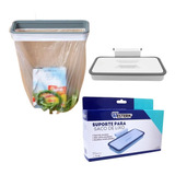 Lixeira Acoplável Suporte Para Saco De Lixo Cozinha Porta