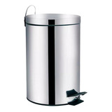 Lixeira Agata Inox Pedal 20 Litros Mor Balde Interno