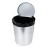 Lixeira Arqplast Abs Cromado Tampa Click Label Redonda 10l